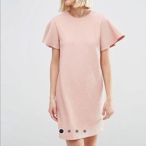 ASOS - Ruffle Sleeve Shift Dress